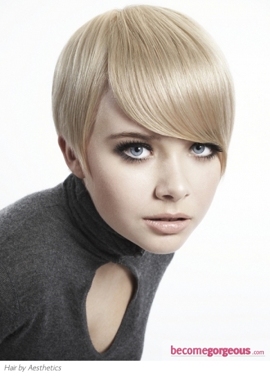 Platinum Blonde Hair With Black Highlights. Short Platinum Blonde Hair