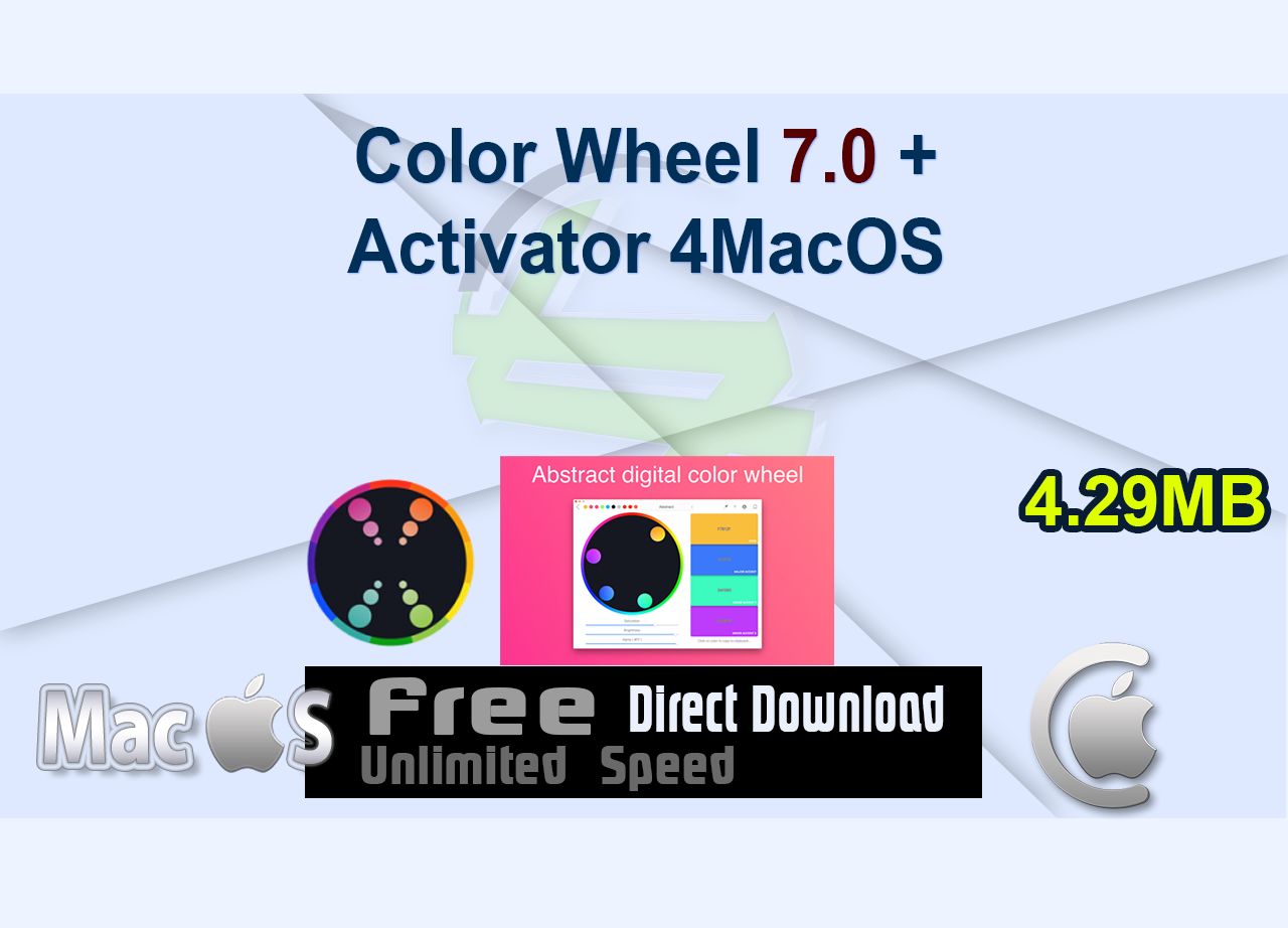 Color Wheel 7.0 + Activator 4MacOS