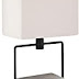 Henn&Hart TL0086 Holden Table Lamp, One Size, Grey
