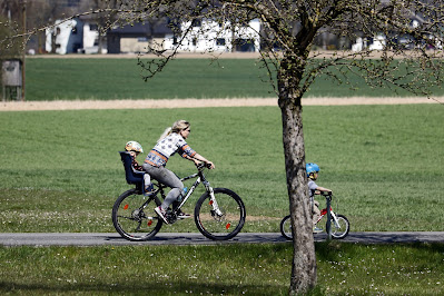 Family cycling