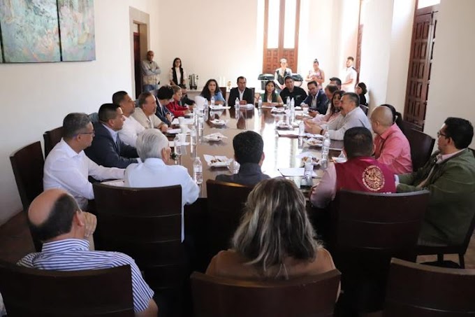 Autoridades Municipales y Estatales de Zacatecas y Durango se reúnen para frenar la invasión tepehuana en Valparaíso