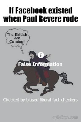 Facebook fact check on Paul Revere