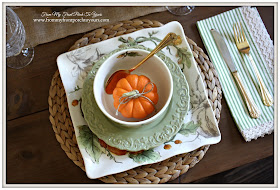 Fall Dinnerware-French Country- Farmhouse-Fall Dining Room-From My Front Porch To Yours