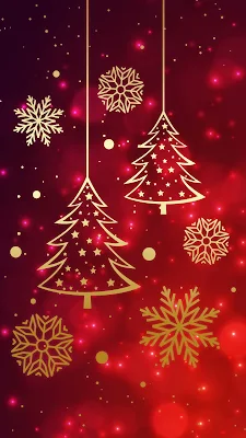 Fundo Decorado de Natal para Celular