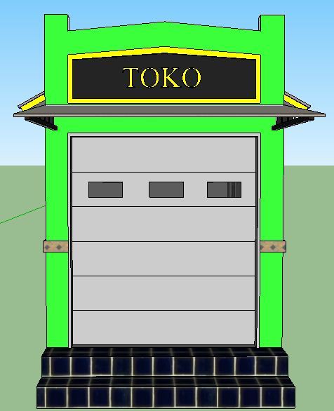 Konsep Desain Toko Kecil Ketikanku