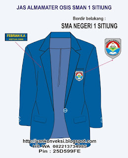 JAKET ALAMAMATER OSIS