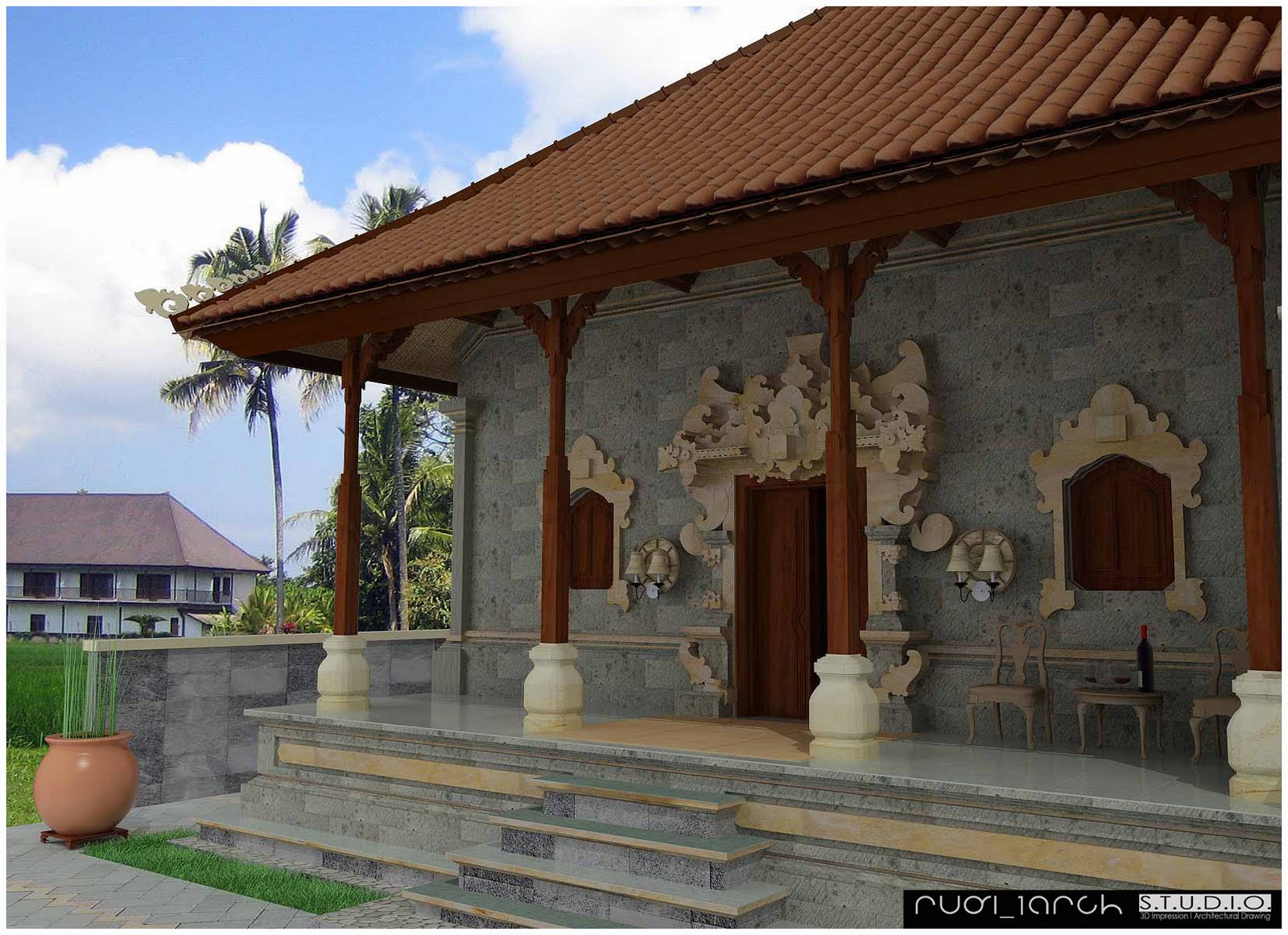 Rudi_1arch Studio: My Bale Daja_Penarukan, Tabanan - Bali