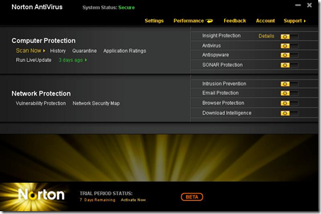 Norton Antivirus 2011 Beta Released to Download