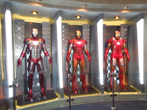 Iron Man Hall of Armour Disneyland