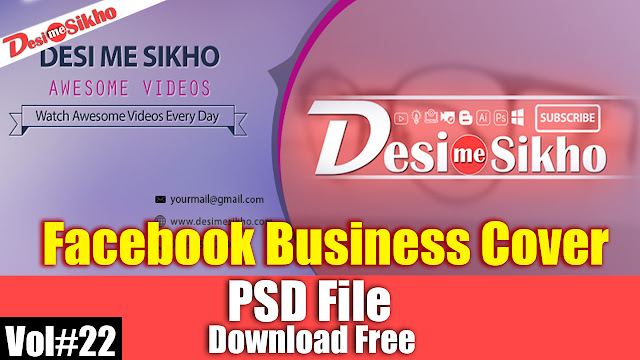 Facebook Business Cover PSD Template Download Free Vol#22
