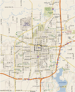 Map-Springfield, IL-City