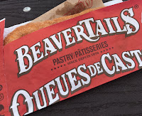 Canadian delicacy Beaver Tails Pastry in Ottawa Canada