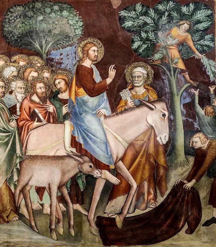 Domingo de Ramos, colegiata de São Gimignano, Itália