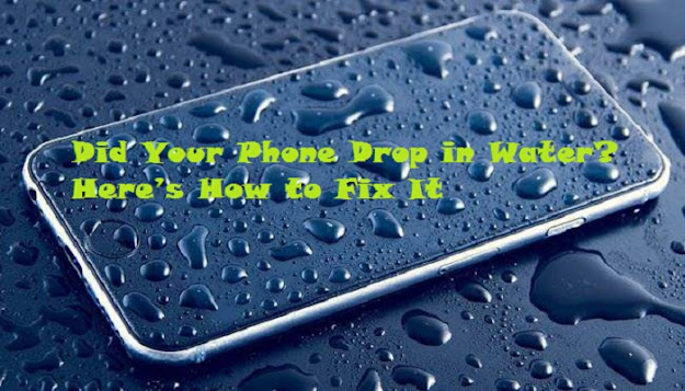 Did Your Phone Drop in Water? Here’s How to Fix It