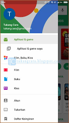 cara ganti akun google di android dan cara mengganti akun play store