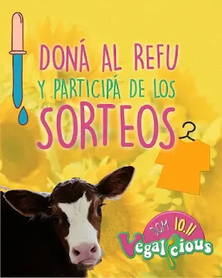 Donaciones para El Rinconcito en el Paseo Vegalicious: participa en sorteos y apoya un refugio de animales en Laprida