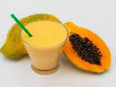 Papita Milk Shake Recipe In Hindi