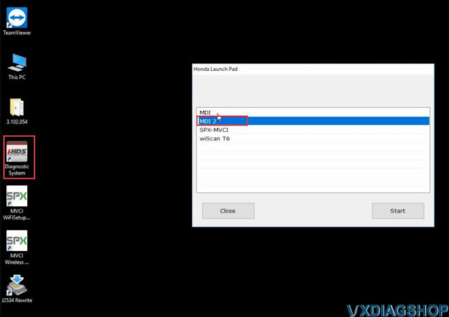 install vxdiag honda hds software 21