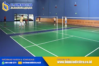 Jasa Pengecatan Lapangan Badminton Bekasi Bergaransi