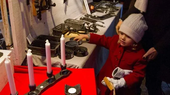 Crown Princess Victoria of Sweden, Princess Estelle, and Prince Daniel visited the Christmas Market in Stockholm
