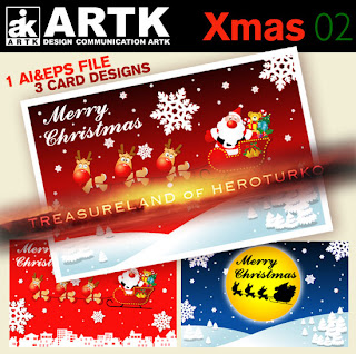ARTK Design - Xmas 02 - Christmas Post Cards