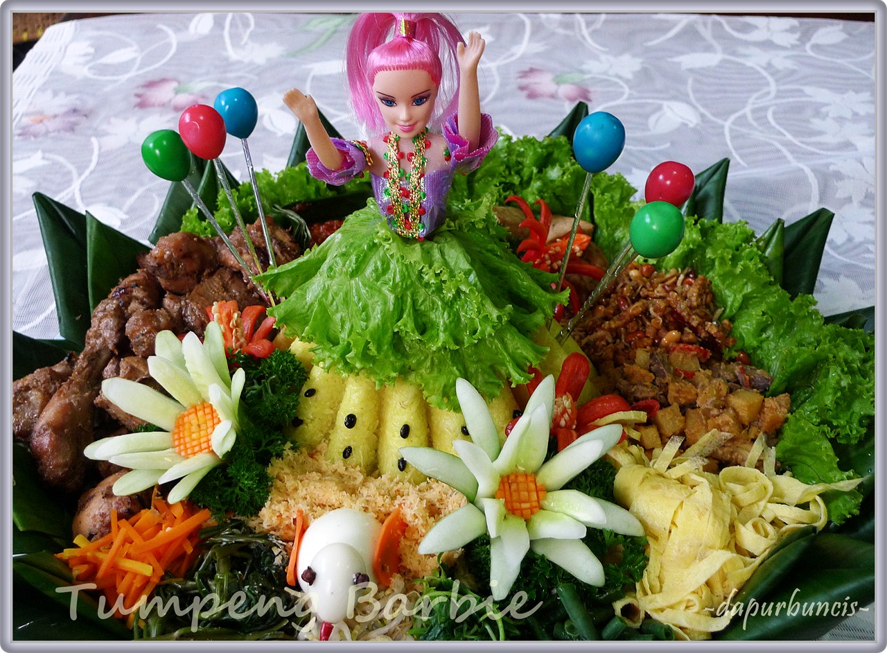 dapurbuncis Tumpeng Barbie