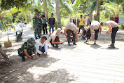 Dandim 0317/TBK Kunjungi Lokasi TMMD ke-144 Pulau Parit Karimun