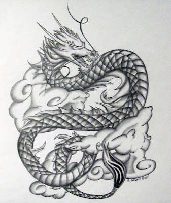 Chinese Dragon Tattoo Designs