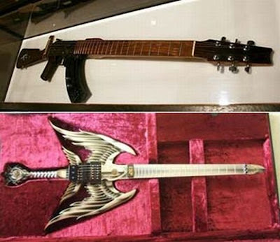 desain gitar unik, gambar gitar