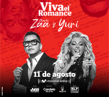 Concierto de CHARLIE ZAA Y YURI en Bogotá  2023