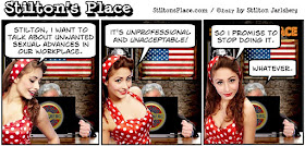 stilton’s place, stilton, political, humor, conservative, cartoons, jokes, hope n’ change, busty ross, workplace, sex