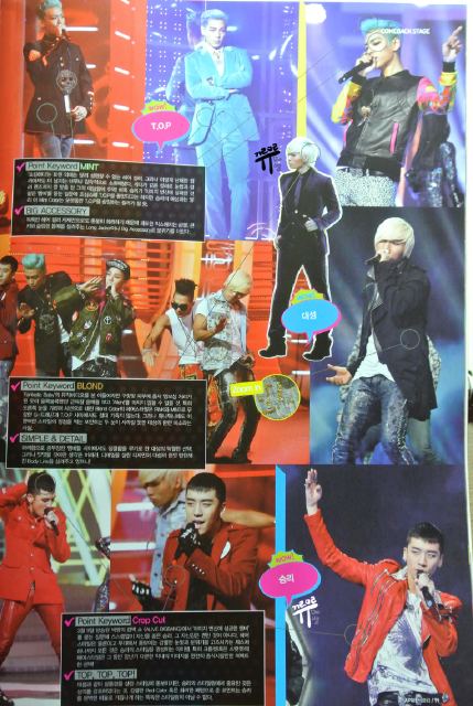 BIGBANG Inkigayo Magazine