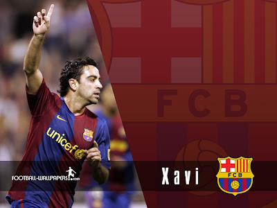Xavi Wallpaper Barcelona 1024x768