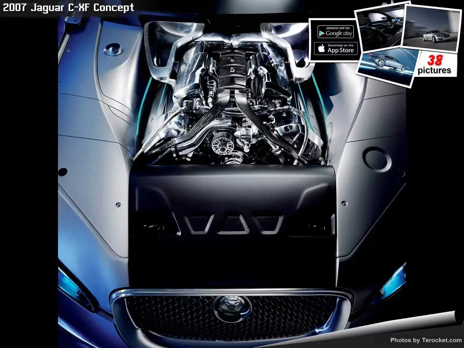 Hình ảnh xe ô tô Jaguar C-XF Concept 2007 & nội ngoại thất