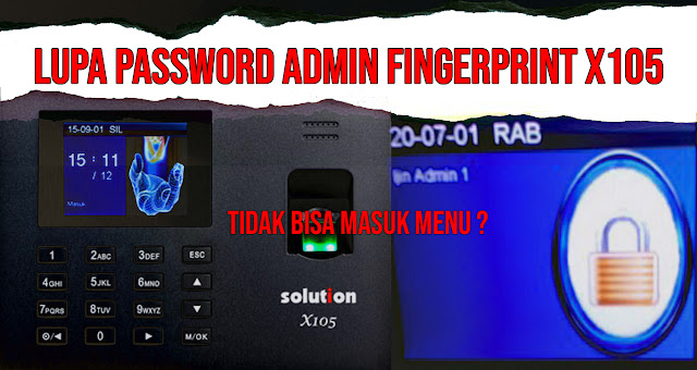 Lupa password administrator Fingerprint