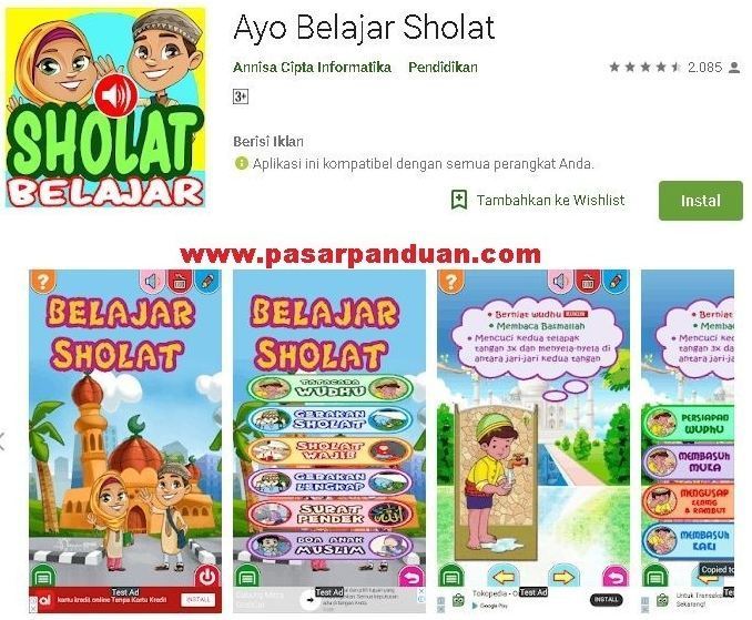 8+ Aplikasi Bacaan Sholat: Niat, Doa Qunut, Iftitah, Surat ...