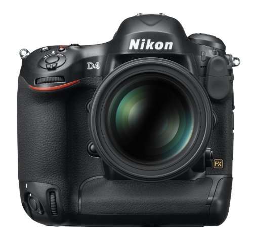 Nikon D4 16.2 MP CMOS FX Digital SLR with Full 1080p HD Video (Body Only)