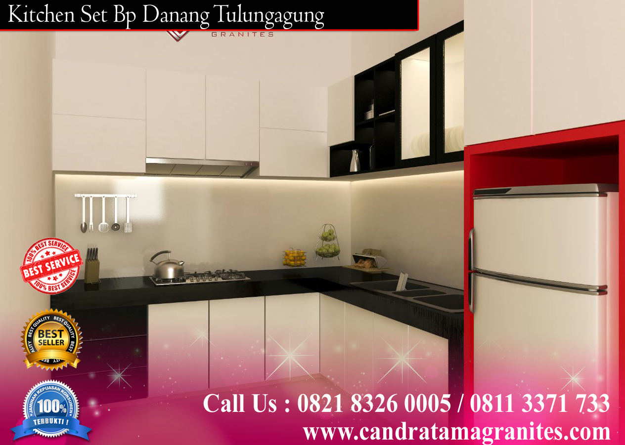 Kitchen Set Minimalis Tulungagung Interior Dapur Tulungagung Desain