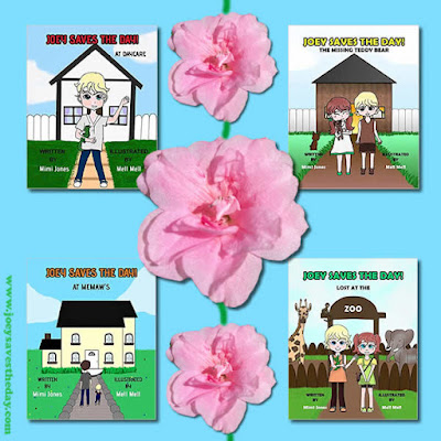 Joey Saves The Day! Book series covers