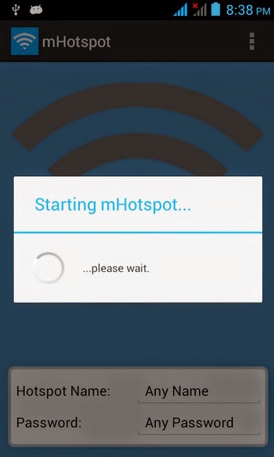 برنامج 7.6 mHotspot المجاني لمشاركة الانترنت في الاندرويد