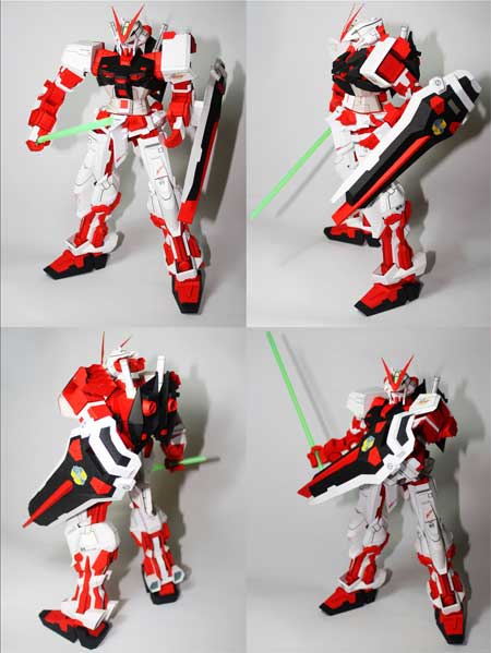 Gundam Astray Papercraft