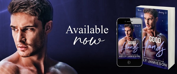 Available Now. Good Hands by Kelly Jamieson.