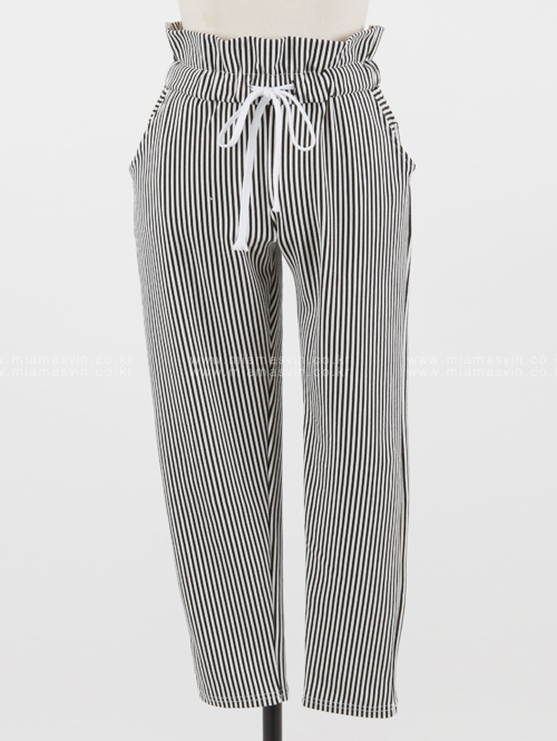 Stripe Slim Fit Pants