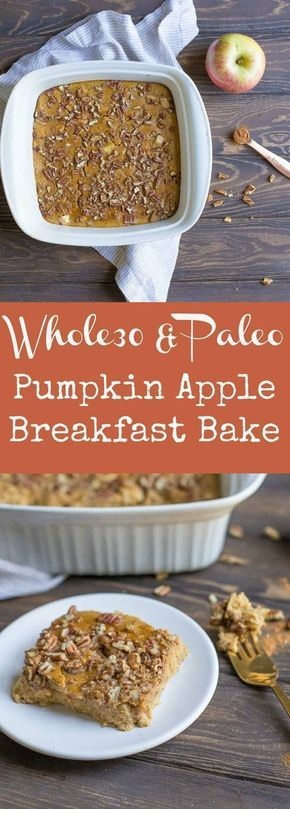 Pumpkin Apple Breakfast Bake