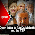 Open letter to Tun Dr. Mahathir and the CEP