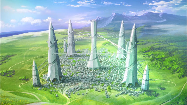 Sword Art Online Castle Background