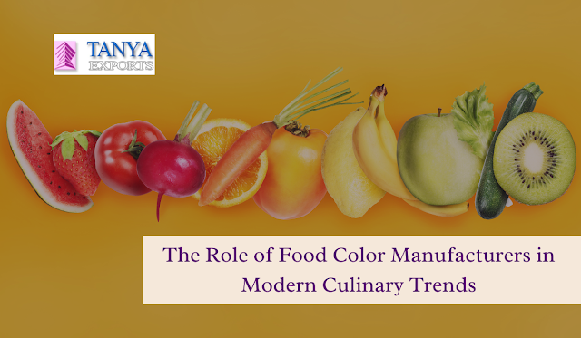 Food Colour Manufacturers In Ahmedabad