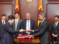 China’s Sinopec signs contract agreements to enter fuel retail market in Sri Lanka.