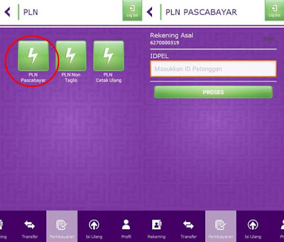 Cara Bayar Tagihan PLN Lewat Mobile Banking Muamalat