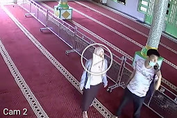 Astaghfirullah, Terekam CCTV Dua Sejoli Lakukan Hal Tak Senonoh Di Masjid - Zaman Sekarang Remaja Semakin Berani....